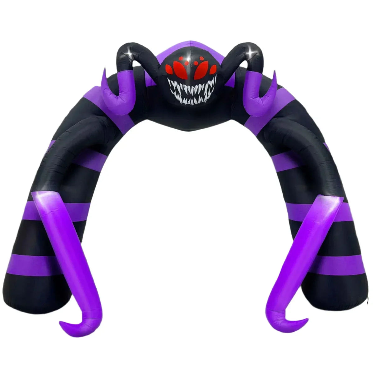 Halloween Spider Arch Inflatable With Led Lights-0