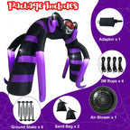 Halloween Spider Arch Inflatable With Led Lights-2