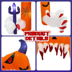 Halloween Inflatable Arch with LED Lights-3