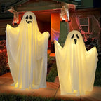 NNETM Ghoulish Glow: Battery-Operated Halloween Ghost Decor-3