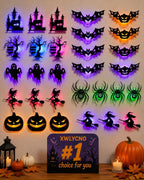 Halloween LED Wall Decor Lights (24 pcs)