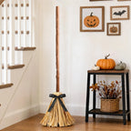 Animated Lighted Witch Broom