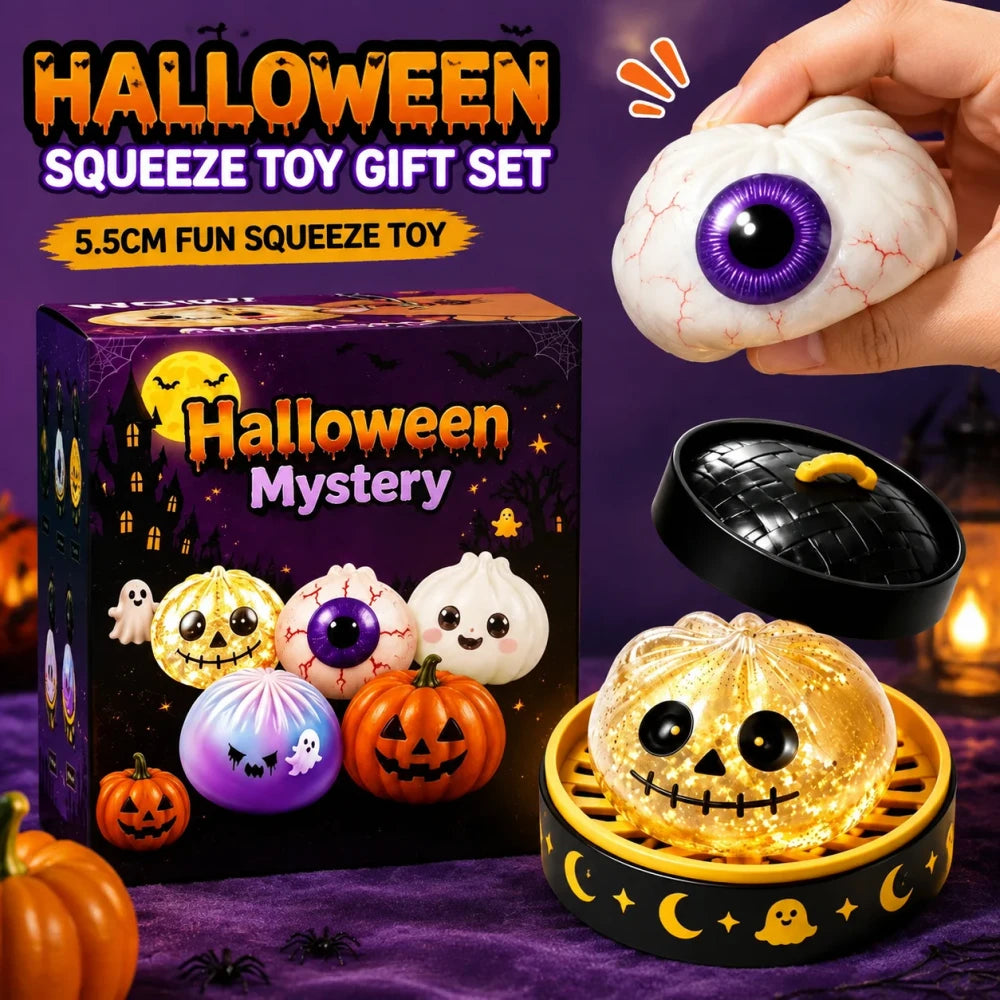 Halloween Mystery Dumpling Squishy Toy