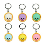 Light Up Dumpling Fidget Keychain