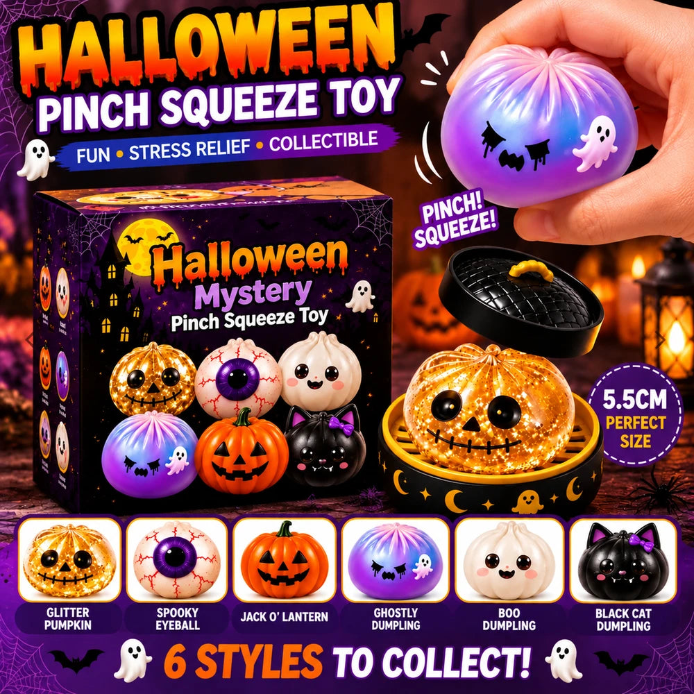 Halloween Mystery Dumpling Squishy Toy