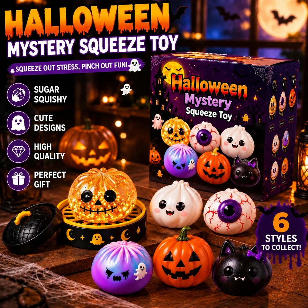 Halloween Mystery Dumpling Squishy Toy