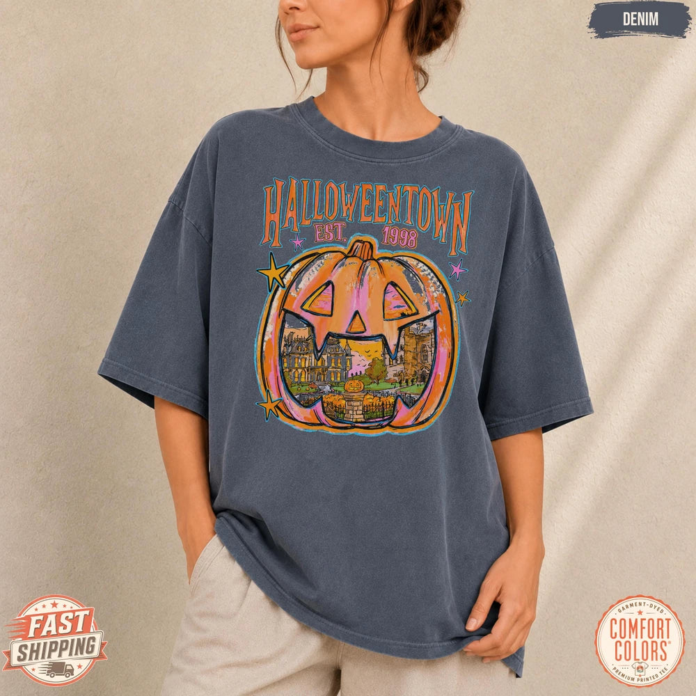 Retro Halloweentown Graphic Tee