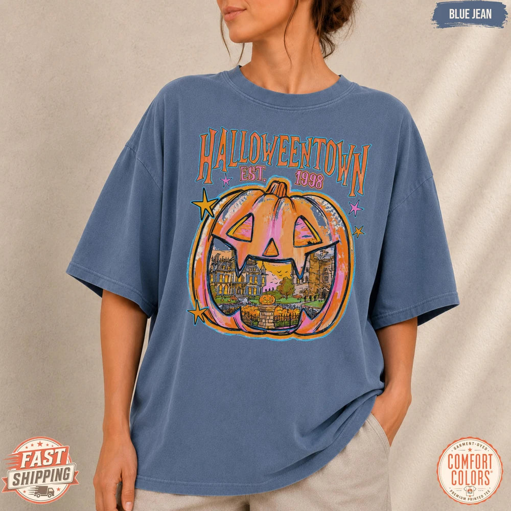 Retro Halloweentown Graphic Tee