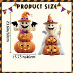 Halloween Garden Decorations Plastic Lawn Decor (2pcs)-4