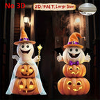 Halloween Garden Decorations Plastic Lawn Decor (2pcs)-2