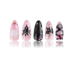 Glamorous Halloween Stiletto Nails-3