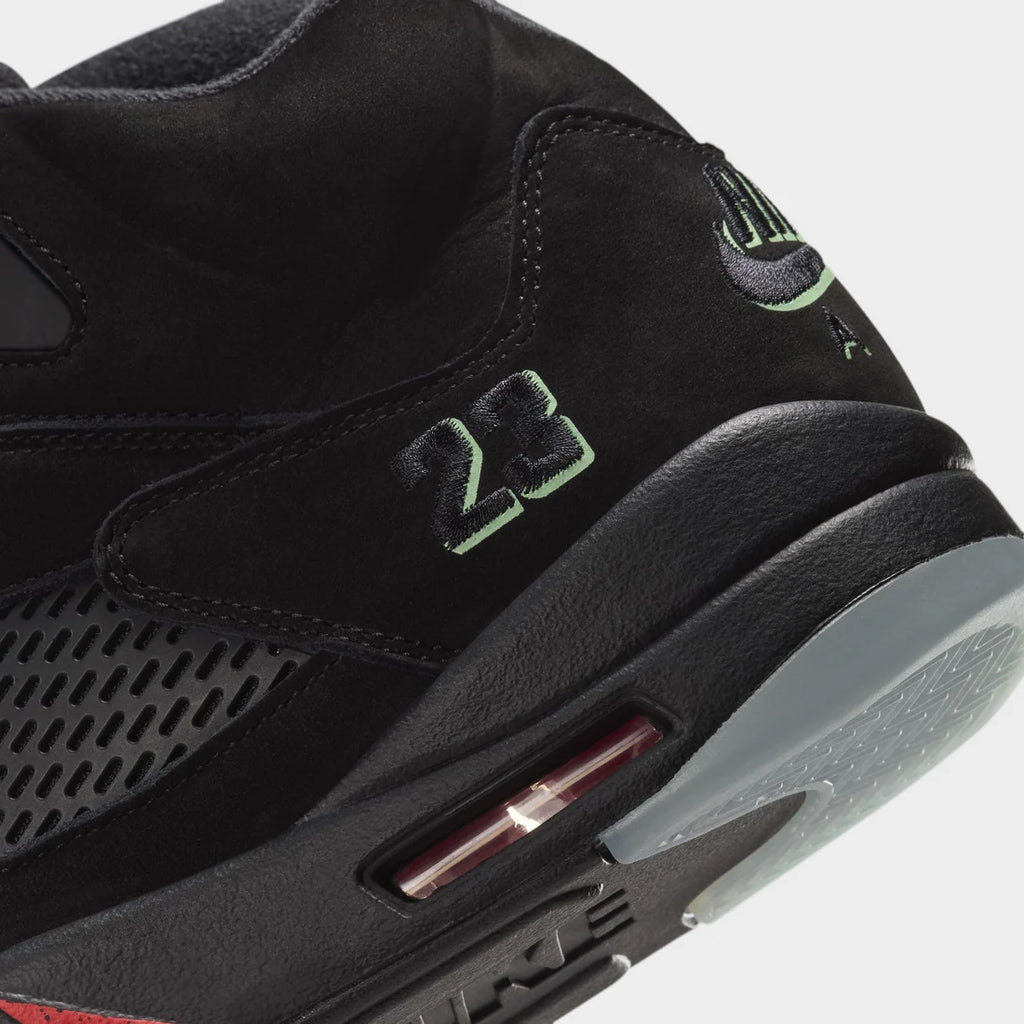 Air Jordan 5 Retro “Halloween” – Black / Picante Red