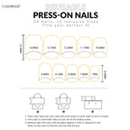 Halloween Ghost & Cat Press-On Nails-4