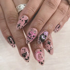 Halloween Ghost & Cat Press-On Nails-10