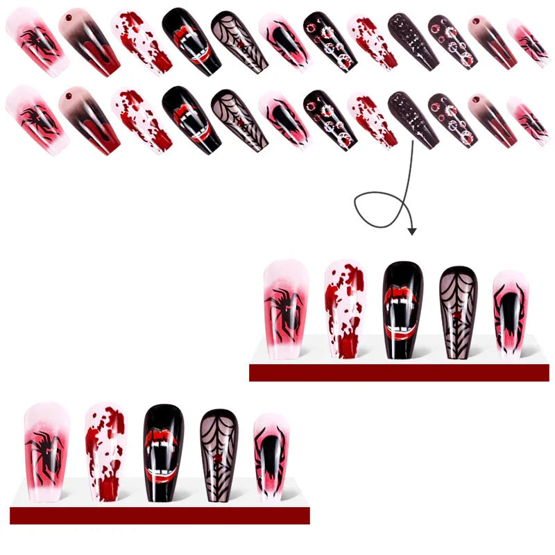 Halloween Press-On Nails-3