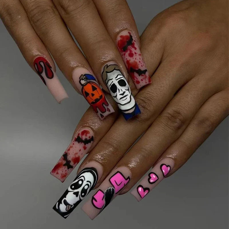 Halloween Press-On Nails-8