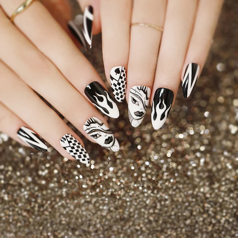 Halloween Press-On Nails-12