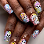 Halloween Pumpkin Press-On Nails-18