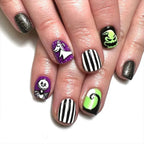 Halloween Pumpkin Press-On Nails-27