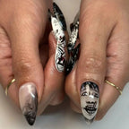 Horror Comic Halloween Press-On Nails-1