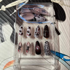Horror Comic Halloween Press-On Nails-3