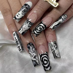 Horror Comic Halloween Press-On Nails-7
