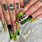 Horror Comic Halloween Press-On Nails-11