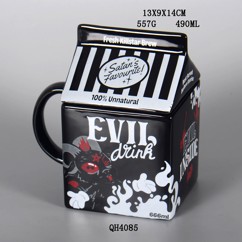 Ceramic Unicorn Halloween Mug-3