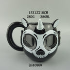 Ceramic Unicorn Halloween Mug-5