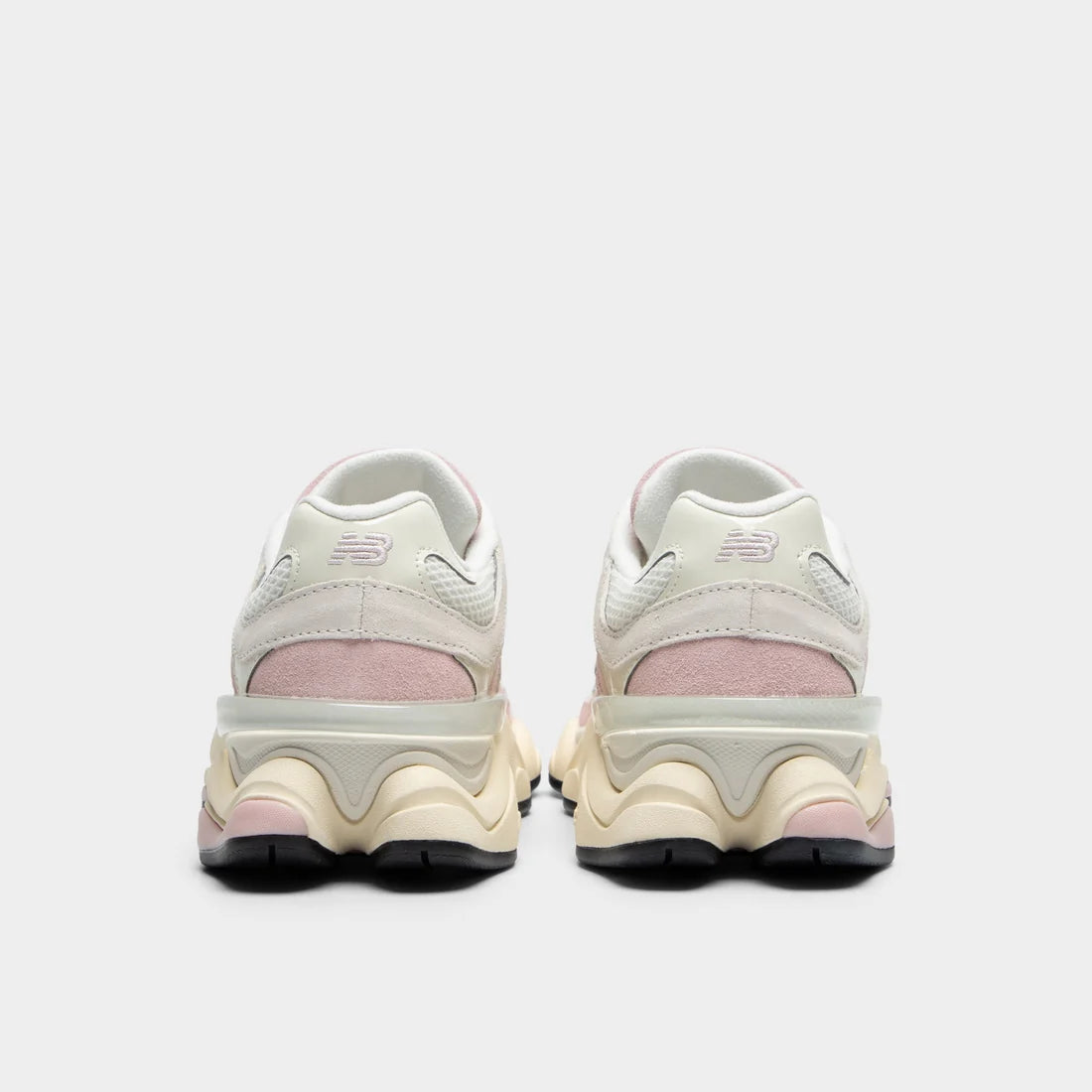 New Balance 9060 – White / Pink / Silver Metallic