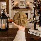 Skull Head Halloween Tabletop Decor