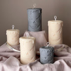 Handmade Scary Pumpkin Face Soy Candle | Halloween Decor-0