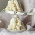 Handmade Skull Mountain Candle: Spooky Halloween Decor, Soy Wax-1