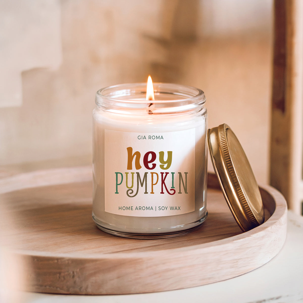 Baked Pumpkin Candle-3
